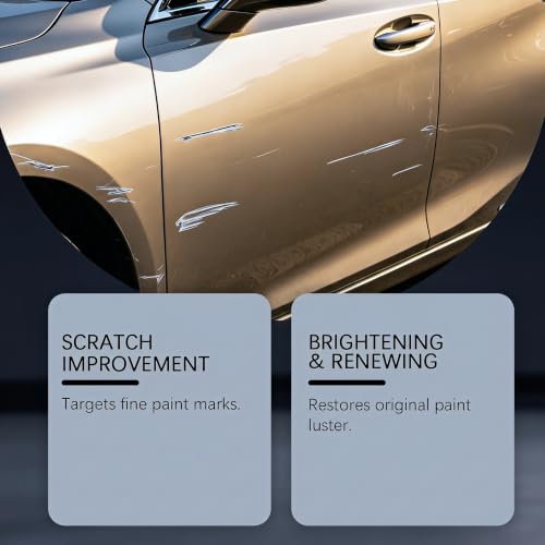 Nanopolix Scratch Remover for Car, 2-Pack Scratch Repair Kit for Automotive Paint, Clear Coat Scratch Remover Compound, Easy DIY Car Scratch Repair with Sponge & Cloth