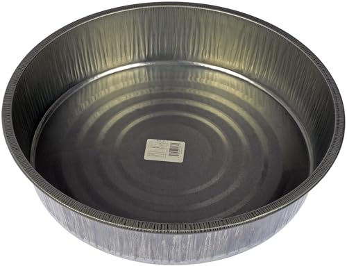 Dorman 9-814 3 Gallon, 16 In. Diameter x 4 In. Deep Galvanized Drain Pan Universal Fit