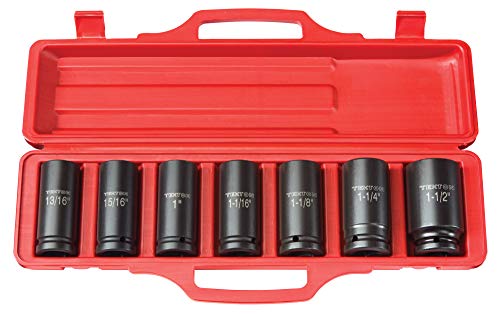 TEKTON 3/4 Inch Drive Impact Socket Set, 7-Piece | 4890 - size: 7-Piece (13/16 - 1-1/2 in.)
