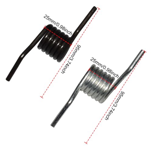 4 Pack 3 Ton Floor Jack Spring Replacement Hydraulic Car Jack Handle Tension Spring Parts for Hydraulic Trolley Service Heavy Duty Low Profile Racing Floor Jack with Wheels Keep Handles Return