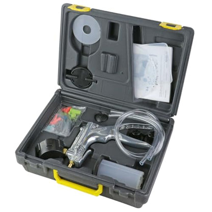 Mityvac MV8500 Silverline Elite Automotive Brake/Clutch Bleeding, Diesel Fuel Priming and Vacuum/Pressure Testing Kit, Ergonomic Design, Zinc-aluminum Die Cast, MV8510 Pump, 4.5oz Fluid Reservoir