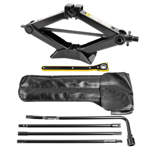 22969377 Spare Tire Jack Kit 2.5 Ton 20782708 | Fits 1999-2019 Silverado Sierra etc with Spare Tire Jack Handle and Spare Tire Lug Wrench - size: fit 2000-2014 Silverado