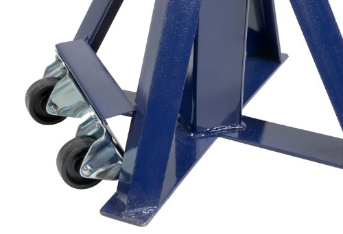 Hein-Werner HW93511 Blue High Reach Jack Stand - 10 Ton Capacity