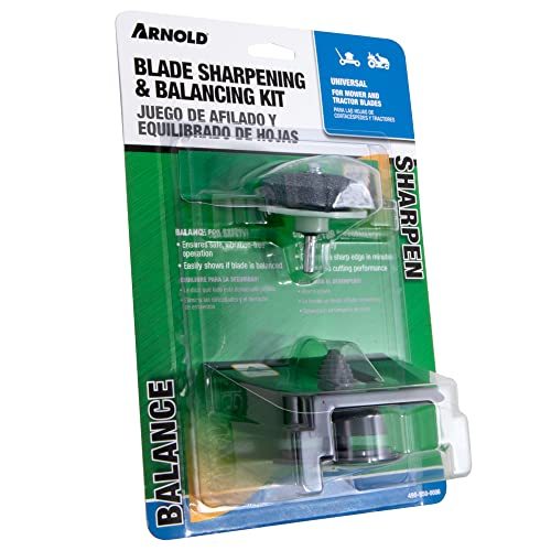 Arnold BSK-1 Lawn Mower Blade Balancer & Lawn Mower Blade Sharpener Kit