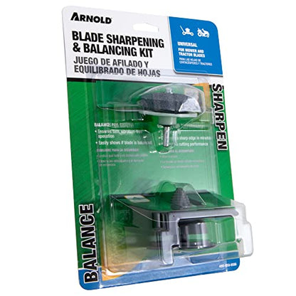 Arnold BSK-1 Lawn Mower Blade Balancer & Lawn Mower Blade Sharpener Kit