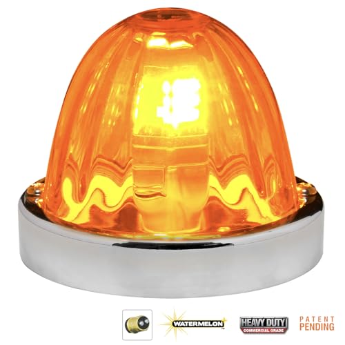 GG Grand General 92425 Dark Amber Watermelon Plus Glass Lens Kit for 1157 Bulb (Bulb not Included) - color: Dark Amber, style: 1157 Bulb Base