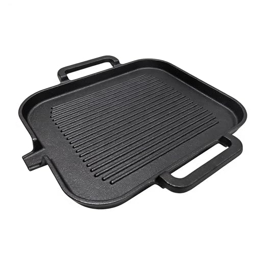 Cast Iron Grill Pan (11.8 x 9.8 inch)