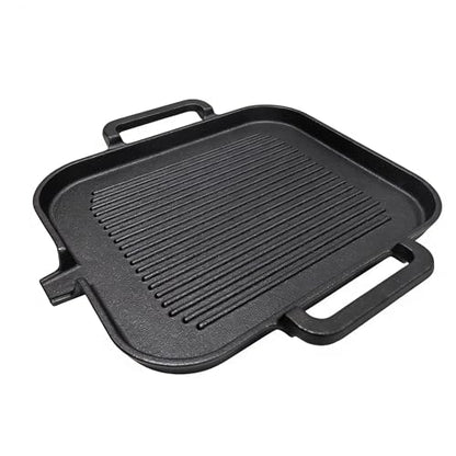 Cast Iron Grill Pan (11.8 x 9.8 inch)