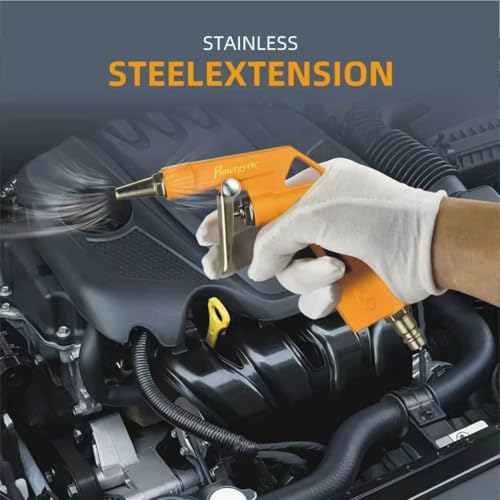 5 Pcs Air Tools Set,Includes Air Washing Gun, Air Spray Gun,Air Tire Inflating Gun,Blowing Air Gun,Spiral Hose Suitable for Beauty and Maintenance of Various Cars or Handicrafts