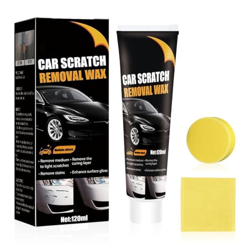 Scratch Remover for Vehicles, 2025 Upgrade Car Scratch Remover Kit with Wipe Sponge, Car Polishing Wax Scratch Remover for Deep Scratches - size: 1 PCS