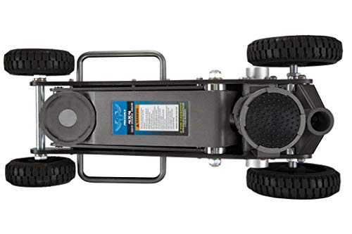 Pro Eagle 2 Ton Big Wheel Off Road Car Jack, The Beast, Off Road Racing High Clearance and 4WD Vehicle Floor Jack (2 Ton, Black, Big Wheel, with Mount)