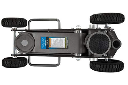Pro Eagle 2 Ton Big Wheel Off Road Car Jack, The Beast, Off Road Racing High Clearance and 4WD Vehicle Floor Jack (2 Ton, Black, Big Wheel, with Mount)