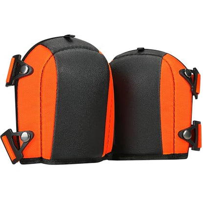Professional Knee Pads, Heavy Duty Foam Padding, Anti-Slip Gardening Knee Pads with Adjustable Straps and Easy-Fix Clips for Construction Flooring Plumbing Cleaning