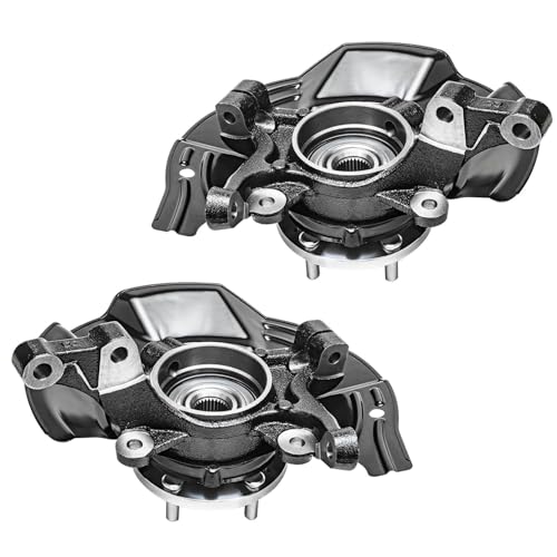 Detroit Axle - 2.0L Front Steering Knuckle Strut Kit for 2011 Kia Optima Built in Korea, 2 Front Steering Knuckle & Wheel Bearing Hubs 2 Struts w/Coil Spring 2 Rear Shock Absorbers Replacement - size: 6AQU47766/ strut shock sway kit