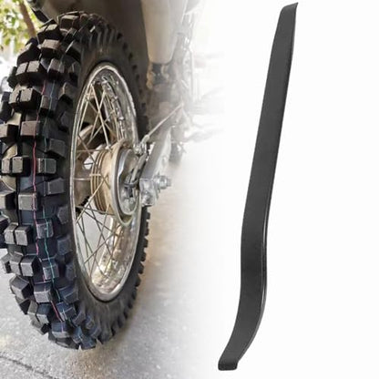 15inch Curved Tire Iron Motorcycle Tire Spoon Level Changing Tools Tire Removal Tool Kit for Dirt Bike ATV Lawn Mower Tractor Bicycle - color: black