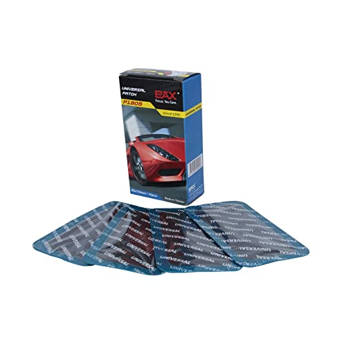 PAX 10 Pcs Heavy Duty Universal Patch, 60 x 110mm Large Rectangle Tire Repair Patches (Glue Not Included) for Car, Truck, Tractor, Radial and Bias Tires - size: 60 x 110mm