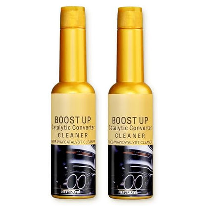 Catalytic Convertor Cleaner, Auto Parts Engine, Catalytic Converter Cleaner, Exhaust System Pipe Carbon Removal Cleaner Treatment Additive Oil, Fuel Injector Cleaner Oil Additive (2Pcs*120ml) - color: 2Pcs Catalytic Convertor Cleaner