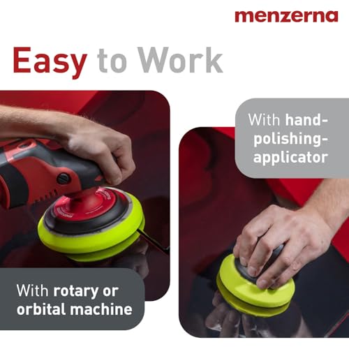 menzerna Soft Cut Polishing Pad 6" por finishes - color: Green