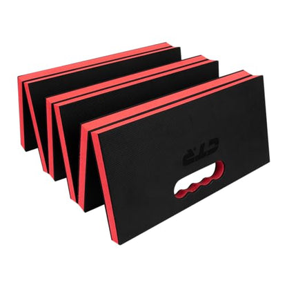 CTR Mechanic Mat Kneeling Pad Folding Mat for Working Under Car, Thick EVA Mat with Handle - Waterproof Floor Mat for Mechanics, Garage, Gardening, Gym, Camping, Creeper, Knees Protection for DIY