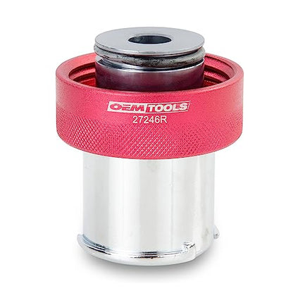 OEMTOOLS 27246R Radiator Adapter For Use With Mercedes and Chrysler, Works With Any Standard Pressure Tester, Pressure Test Fitting Specialty Tool - style: Works with Mercedes and Chrysler