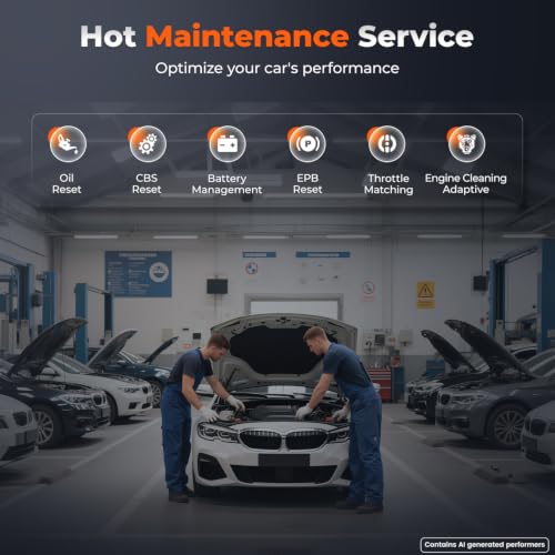 AUTOPHIX 5900 BMW Scanner, BMW Battery Registration Tool with Full System | BMW Diagnostic Scanner Tool with CBS Reset, PCM Clear adaptations, EPB Electronic Parking Brake, BMW Battery Registration