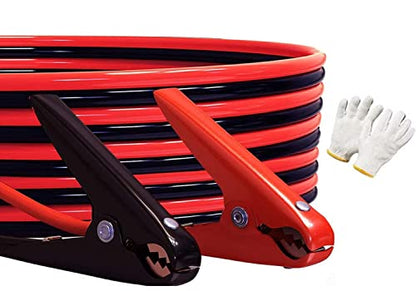 AUTOGEN Heavy Duty Jumper Cables, Booster Cables 2 Gauge 25Feet 800AMP Automotive Jumper Cables Kit for Car, SUV, and Trucks with Professional Clamps and Carrying Bag