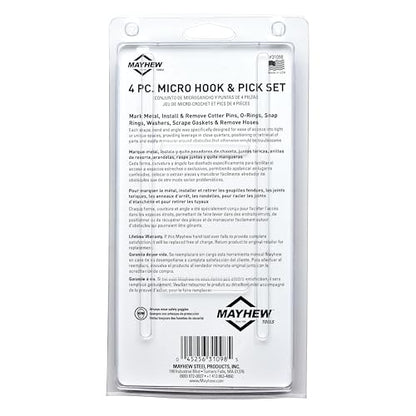 4 PC Micro Hook & Pick Set