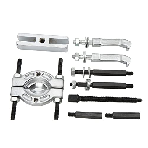 Professional Heavy Duty Bearing Puller Kit 9pc Set with Tool Box for Automotive Wheel Bearings Removal Universal Bearing Separator Extractor Tool for Mechanics and DIY Enth