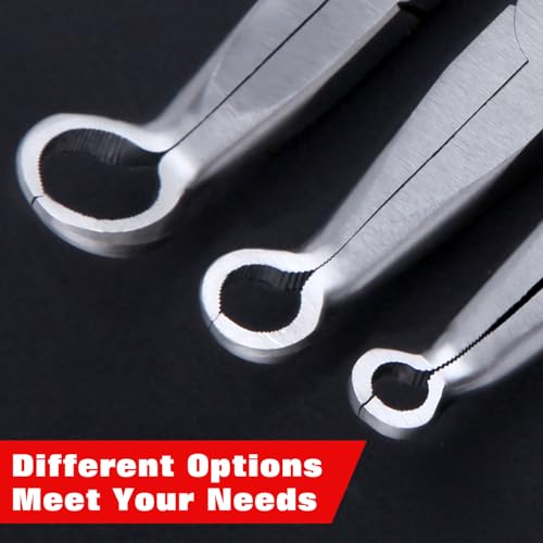 Extra Long Nose Hose Grip Pliers 13" Spark Plug Pliers Long Reach XL Pivot Ring Nose Plier Hose Removal Plier with Serrated Jaw Spark Plug Boot Puller for Hard to Reach Narrow Spaces,Large - style: Large Ring Nose