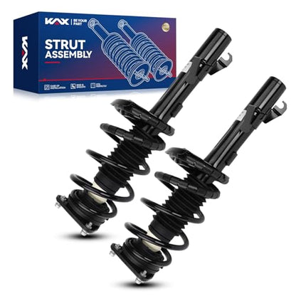 KAX Front Struts Fit For Mazda 3 2004 2005 2006 2007 2008 2009 2010 2011 2012 2013, Mazda 5 2006-2010 Struts Complete Suspension Struts with Coil Spring Assemblies, 172264L 172263R Full set of 2 | 2007-2013 Mazda 3 i 2.0L, 2004-2006 Mazda 3, 2010-2013 Maz
