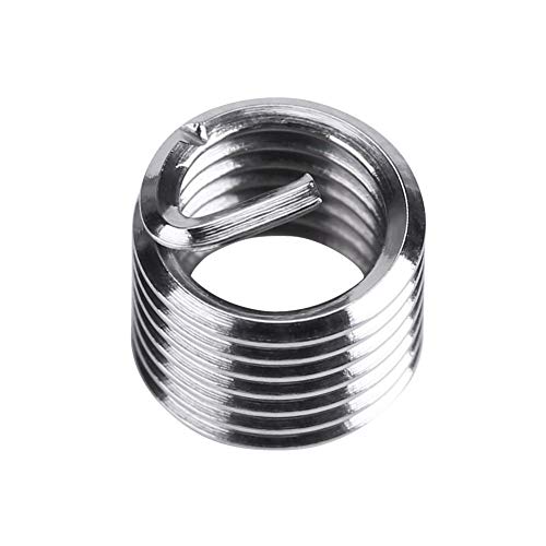 35 Pcs Thread Repair Kit, Stainless M6 x 1mm Thread Repair Insert Kit Compatible Hand Tool Set for Auto Repairing - size: M6 x1mm, style: Metric