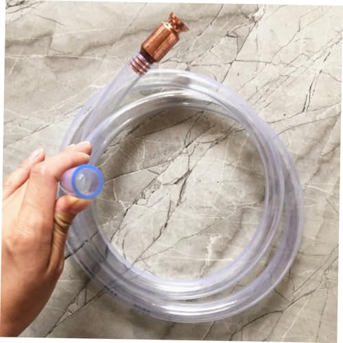 1Set Water Siphon Hose Kit Liquid Transfer Pump with Pipe Clamps Switch for Efficient Oil Water Extraction Automotive Maintenance