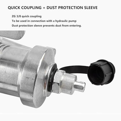 Separate Hydraulic Gear Puller, 5/10/15/20/30/50 Tons, with Hand Pump, for Separating Tools in Confined Spaces, 2 or 3 Jaws, Vertical and Horizontal(5T) - size: 5T