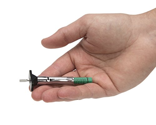 Steelman Color Coded Tread Depth Gauge, Quickly Identifies Amount of Tread on Tires, Reads in MM and 32nds - style: Standard