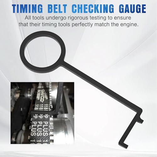 GOOACC Engine Timing Tool Check Useful Kit 1.2 GDI Openwork Distribution Synchronization PureTech for PSA Citroen Peugeot Opel from 2018, Belt Drive Camshaft Crankshaft Timing Locking Tool Set, 4PCS - size: 4PCS Kit
