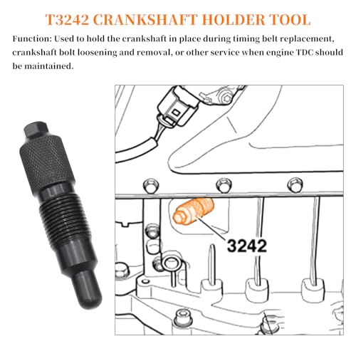 7Pcs Camshaft Alignment Crankshaft Timing Tool Kit | Compatible with Audi VW 4.2 V8 BAT Engine, Replaces T40046 T40047 T3242 T40058 - size: for VW 4.2 BAT Engine