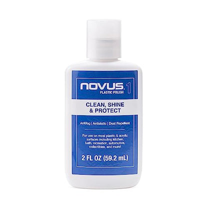 NOVUS 7026 | Plastic Clean & Shine #1 | 2 Ounce Bottle - color: #1 Plastic Clean & Shine, size: 2 Ounce