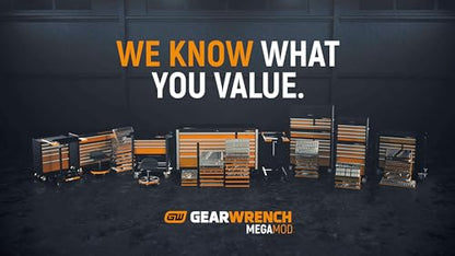 GEARWRENCH 791 Piece Master Mechanics Tool Set in Premium Modular Foam Trays with GSX Mobile Tool Storage | MEGAMODPRO - style: 791 Piece
