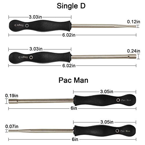 PANGOLIN Carburetor Adjustment Tool Kit Carb Cleaning Tool Kit with Case | 10 Pcs Tune-up Adjusting Tool with Ignition Spark Tester for Common 2 Cycle Carburetor Small Engine