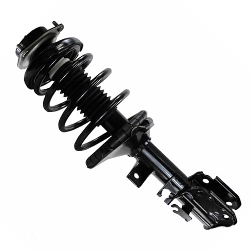 Detroit Axle - AWD Front Struts for 2002 2003 2004 Nissan Pathfinder Complete Struts with Coil Spring Assembly Replacement - size: 171441_171442/PAIR