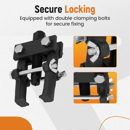 maXpeedingrods Pitman Arm Puller Heavy Duty for Car & Light Truck | 3/4-Ton Capacity, Adjustable 2 Jaw Bearing Puller Gear Puller Removal Tool for Pitman Arms, Bearings, Collars, Gears