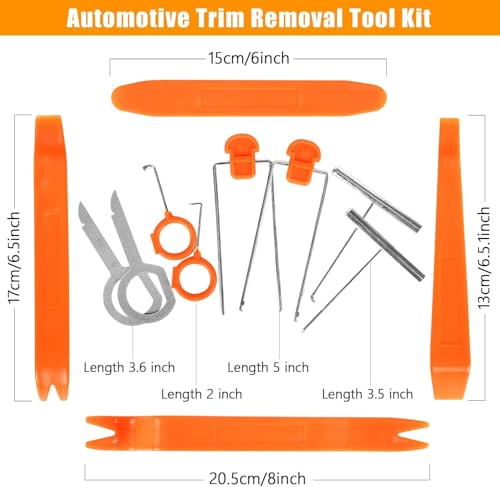 Terminal Removal Kit 96 Pcs - Electrical Connector Pin Extractor Set for Automotive, Car, Household Devices - Depinning and Wire Terminal Release Tools - color: 96 PCS