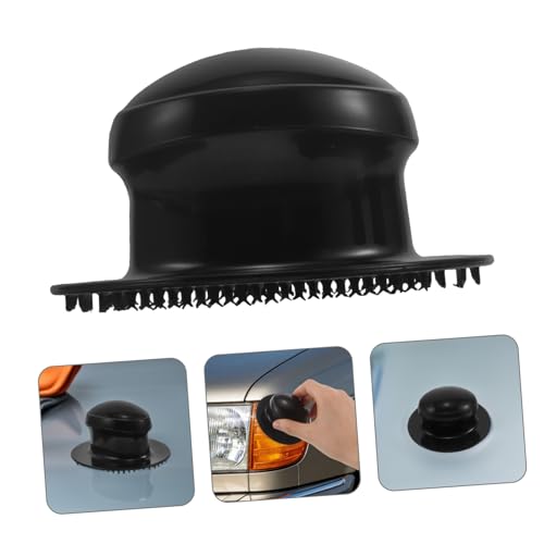 4pcs Car Detail Polishing Handle Set Round Plastic Grip for Buffing Pad and Foam Pad, Easy Attachment and Removal, Versatile Compatibility for Waxing and Fine Detailing,