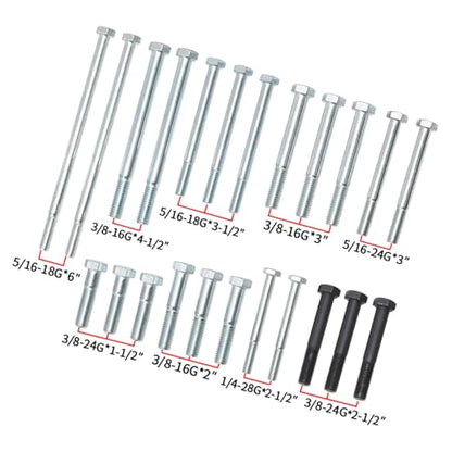 59 Pcs Harmonic Balancer Puller Removal & Installation Tool Kit, Flywheel Remover, Crankshaft Pulley Removal Steering Wheel Pulling Set, Compatible with Buick Regal, Lacrosse GL8, Firstland, etc.