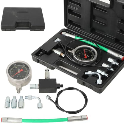 Common Rail Diesel High Pressure 2500 Bar Tester Kit with Pressure Limiting Valve Common Rail Pump Plunger Pressure Test Tool Set