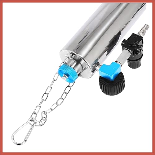 ACROPIX Fuel Injection Systems Cleaning Tools Car Fuel System Cleaner Kit for Petrol EFI Throttle Car Engine Non-Dismantle Cleaner Machine Fuel Injector Cleaner 600ML 140PSI C80 Car Parts