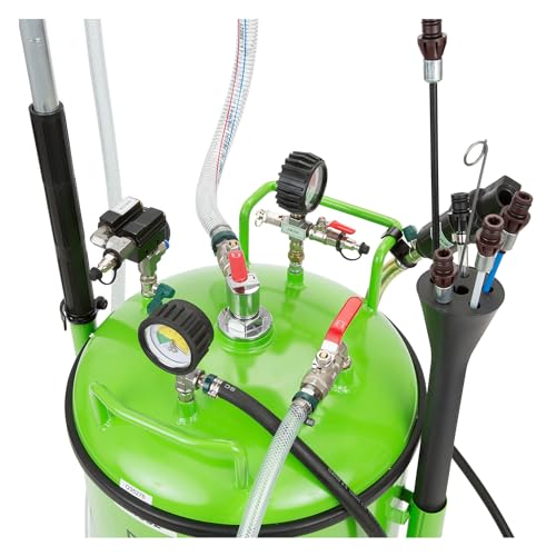 OEMTOOLS 21 Gallon Oil Drain Vacuum and Extractor, Automotive Oil Container - style: 21 Gallon Oil Drain W/ Vacuum and Extractor