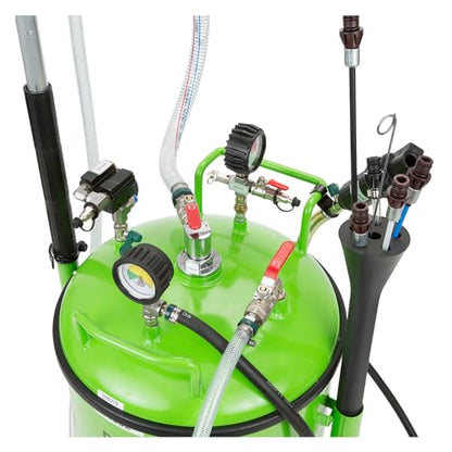 OEMTOOLS 21 Gallon Oil Drain Vacuum and Extractor, Automotive Oil Container - style: 21 Gallon Oil Drain W/ Vacuum and Extractor