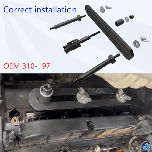ZKTOOL New Upgraded Version Fuel Injector Puller Removal Tool Compatible with Land Rover Jaguar 3.0L 5.0L Gasoline Engine, Easily Remove Fuel Injectors Without Damage, Replaceable 310-197 - color: PLUS 310-197