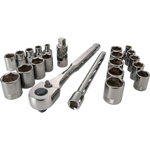 CRAFTSMAN Mechanics Tool Set, 3/8" Drive, SAE/Metric, 22 Piece (CMMT12029) - style: 3/8 Inch Set, 22 Piece